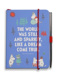 Тефтер А6 и химикалка - Зимата на Мумините